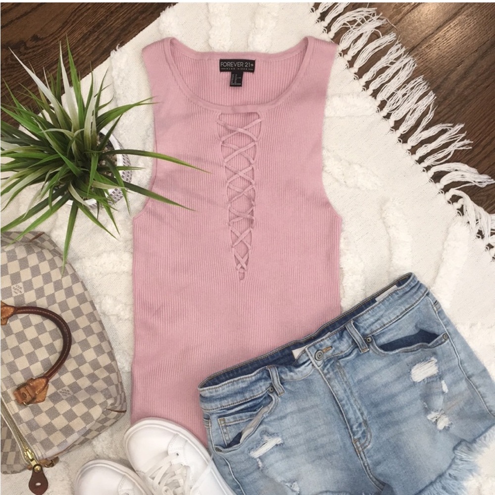 Forever 21 + Ribbed Knit Tank Top - Picture 8 of 8